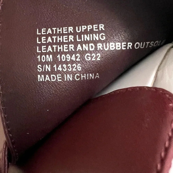 Tory Burch Multi Logo Buckle Boot Ankle Booties Square Toe Claret Burgundy 10 - Picture 12 of 14